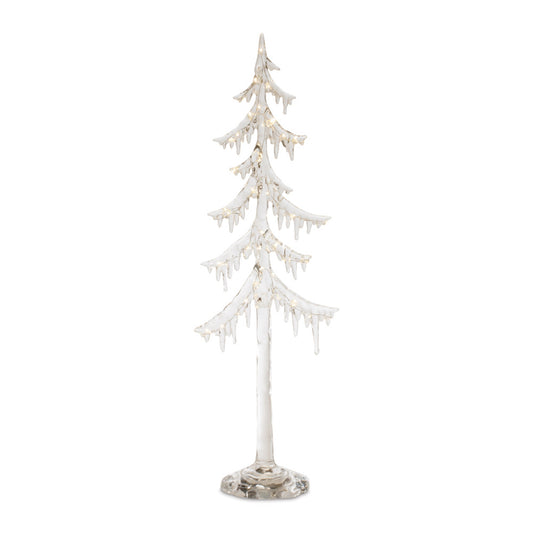 LED Acrylic Dripping Pine Tree 24.5"H