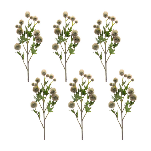 Allium Spray (Set of 6) 26"H Plastic/Polyester