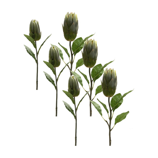 Protea Stem (Set of 6) 20"H, 26.5"H Polyester